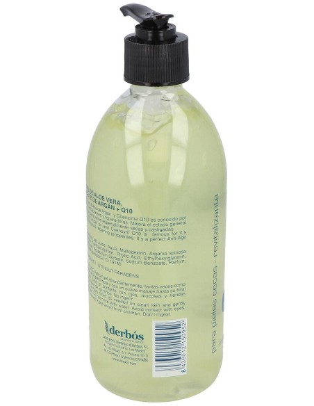 Gel Aloe Vera Con Argan 500Ml. de Derbos