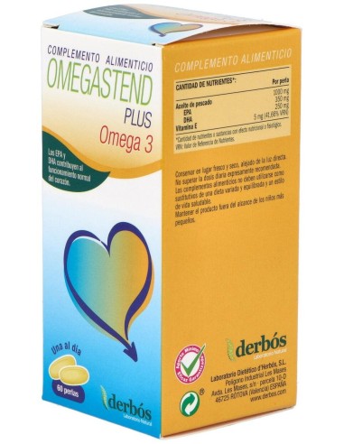 Omegastend Plus 60Perlas de Derbos