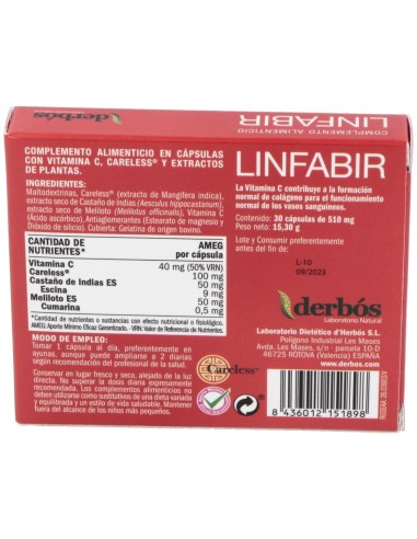 Linfabir 30Cap. de Derbos