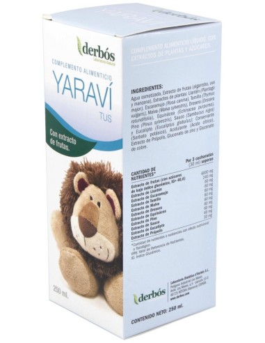 Yaravi Baby Tus Jarabe 250Ml. de Derbos