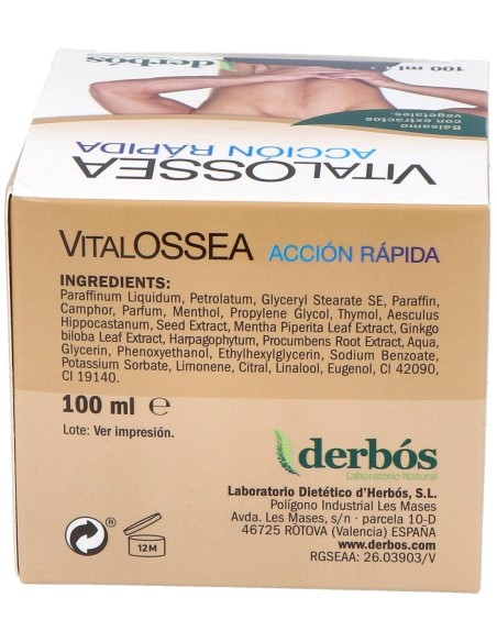 Vitalossea Accion Rapida 100Ml. de Derbos
