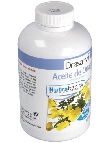 Onagra Aceite 450 Perlas 500Mg Nutrabasicos Drasanvi