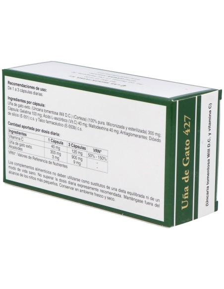 Uña De Gato 427 100Cap. de Fharmocat