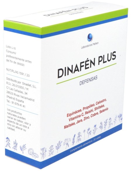 Dinafen Plus 20Viales de Dinadiet