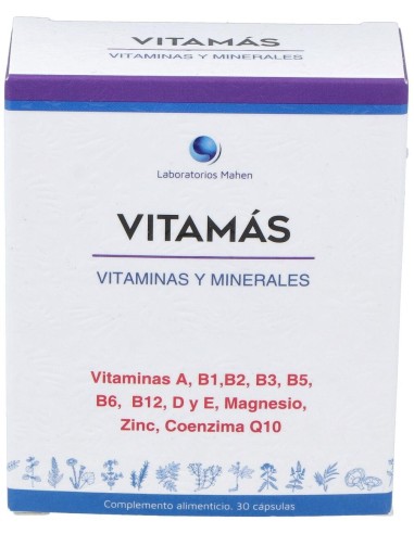 Vitamas 30Cap. de Mahen