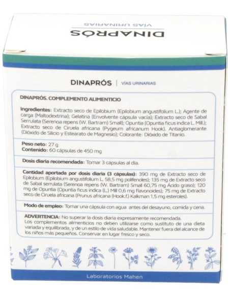 Dinapros 22 60Cap. de Dinadiet
