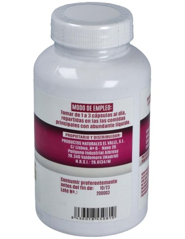 Levadura De Cerveza Revificable 90Cap. de El Valle