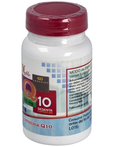 Coenzima Q10 100Mg. 60Cap. de El Valle