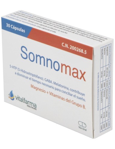 Somnomax 30Cap. de Vitalfarma