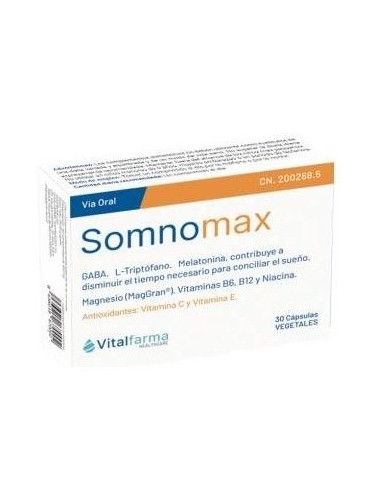 Somnomax 30Cap. de Vitalfarma