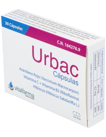Urbac 30Cap. de Vitalfarma