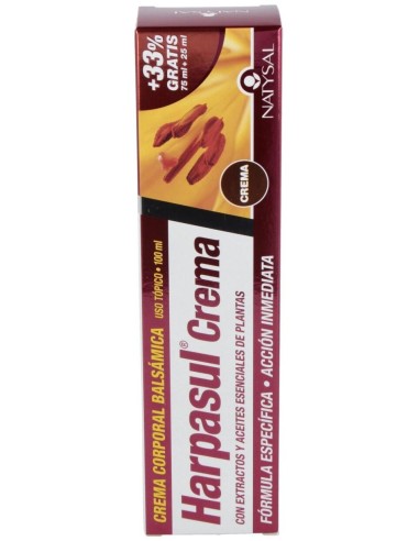 Crema Balsamica Harpasul (Harpagofito Forte) 75Ml de Natysal