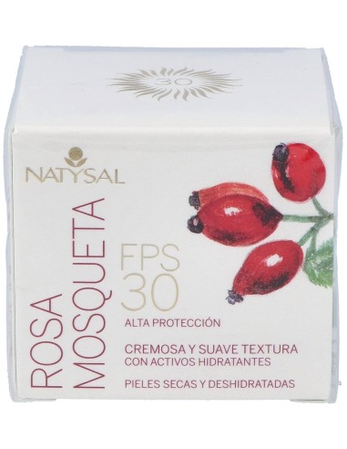 Crema Rosa Mosqueta   Fps 30   50 ml. de Natysal