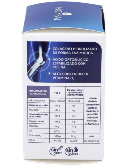 Colageno Hidrolizado Con Silicio Y Vit. D3   60 Comp. de Natysal