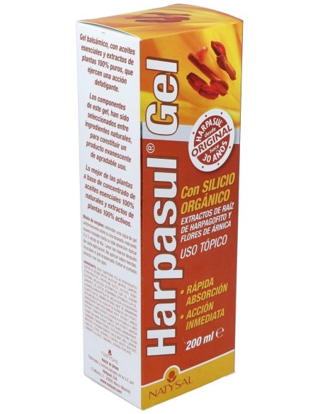 Harpasul Gel Con Silicio Órganico 200 ml. de Natysal
