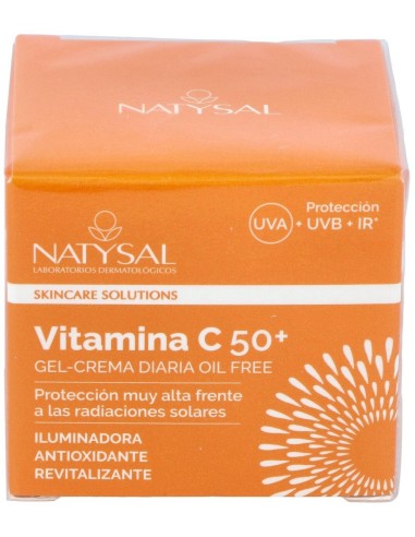 Crema Vitamina C  Fps50 + Tarro 50 ml. de Natysal