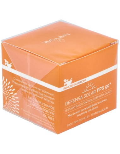 Crema Vitamina C  Fps50 + Tarro 50 ml. de Natysal