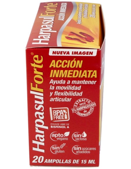 Harpasul Forte Monodosis (Harpagofito, Ortosifón Y Sauce) 20 Viales de Natysal
