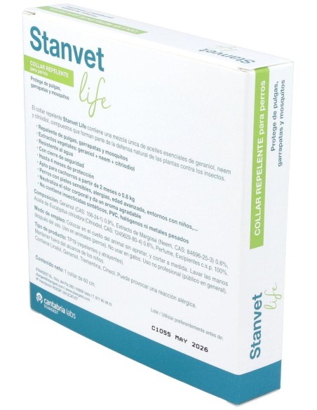 Collar Stanvet Life Perros 60Cm. de Stangest Vet
