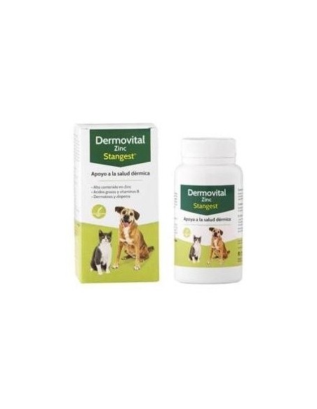 Dermovital Zinc Perros Y Gatos 60Comp. de Stangest Vet