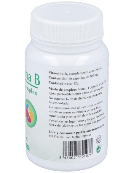 Vitamina B+ Complex 60 Per. de Espadiet