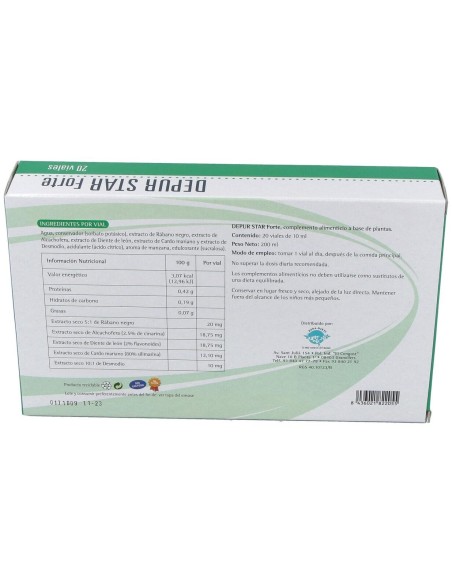 Depur Star Forte 20Viales de Espadiet