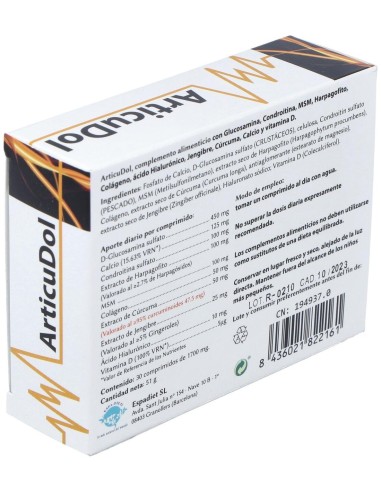 Articudol 30 Comp. de Espadiet
