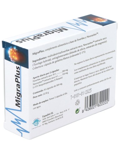 Migraplus 45 Cáp. de Espadiet