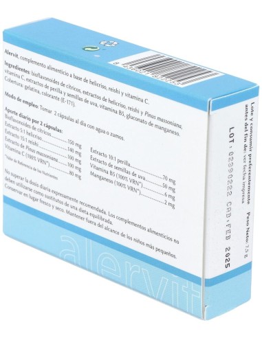 Alervit 15 Cáp. de Espadiet
