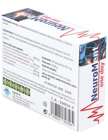 Neuroment One Day 30Cap. de Espadiet