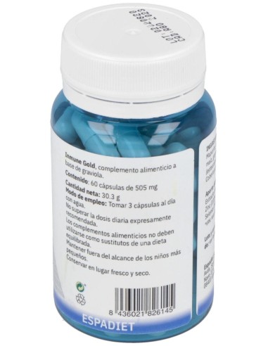 Inmune Gold 60 Cáp. de Espadiet
