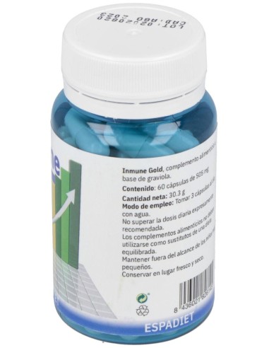 Inmune Gold 60 Cáp. de Espadiet