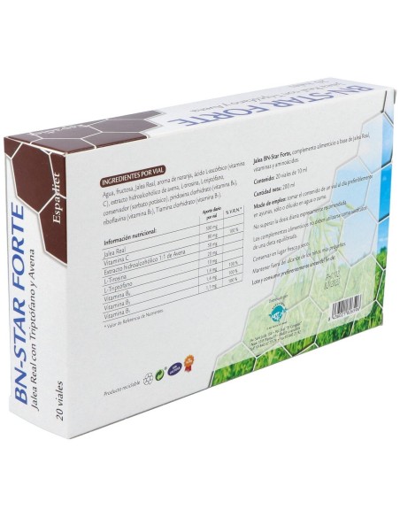 Jalea Bn-Star Forte 20 Vial. de Espadiet