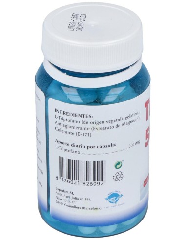 Triptofano 500 Mg 45 Cáp. de Espadiet
