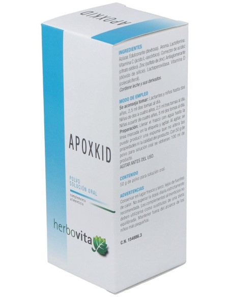 Apoxkid Pso Polvo Solucion Oral 50Grs. de Herbovita