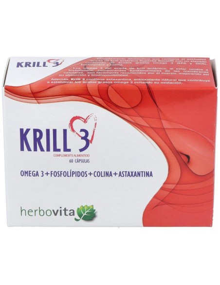 Krill-3 60Perlas de Herbovita
