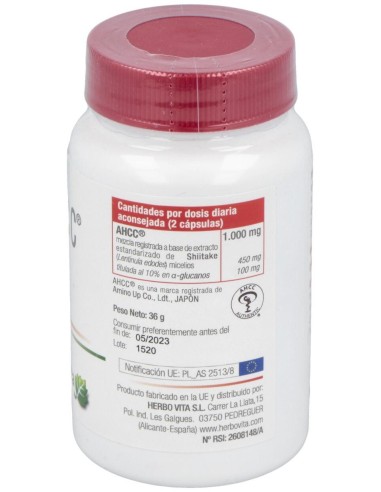 Ahcc 60Cap. de Herbovita