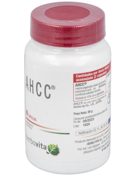 Ahcc 60Cap. de Herbovita