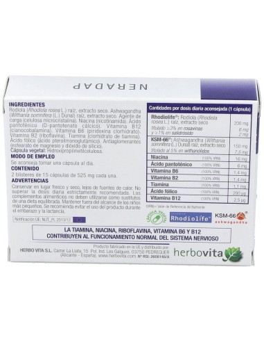 Neradap 30Cap. de Herbovita