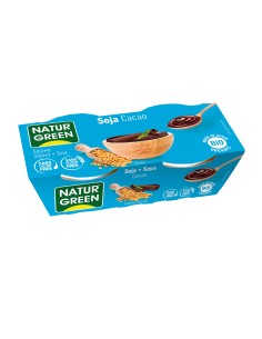 Naturgreen Soja Chocolate Bio 2 X 125 Gr de Naturgreen