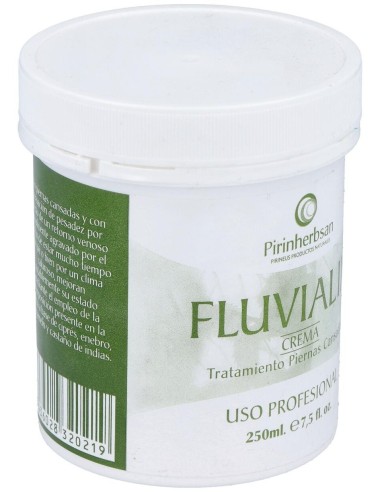 Fluvialin Crema Piernas 250Gr. Formato Profesional de Pirinherbsan