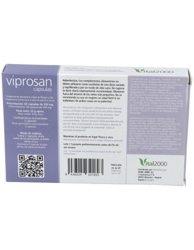 Viprosan 60Cap. de Vital 2000