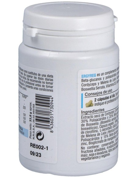 Ergyreg 60Cap. de Nutergia