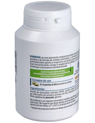 Synerviol (Aceite De Pescado) 180Perlas de Nutergia