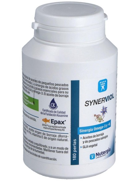 Synerviol (Aceite De Pescado) 180Perlas de Nutergia