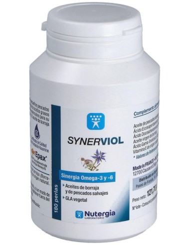 Synerviol (Aceite De Pescado) 180Perlas de Nutergia