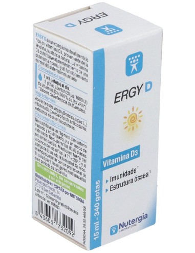 Ergy-D 15Ml. de Nutergia