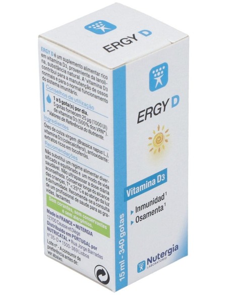 Ergy-D 15Ml. de Nutergia