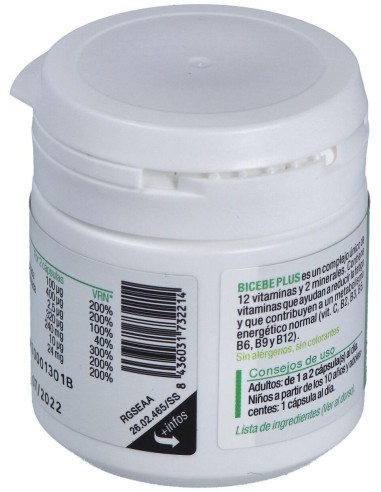 Bicebe Plus 30Cap. de Nutergia