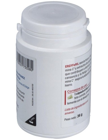 Ergyferil 60Cap. de Nutergia